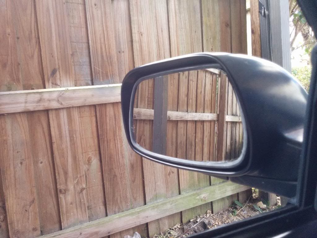DIY is300 Side mirror fix (ink stains/delamination) Lexus IS Forum